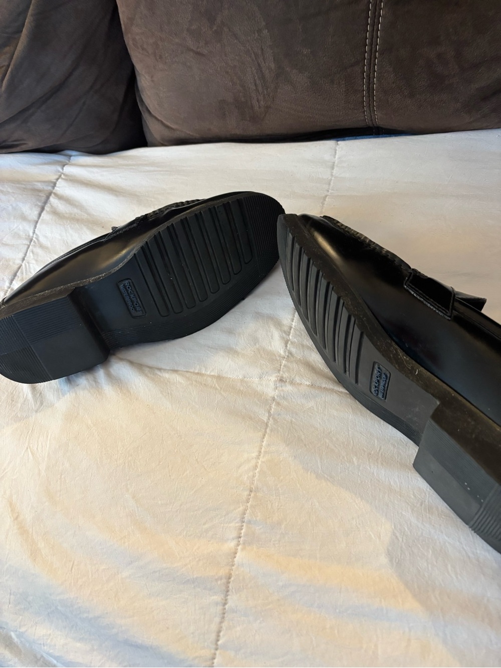 Rockport Classic Black Leather Men’s Penny Loafers - Picture 8 of 9